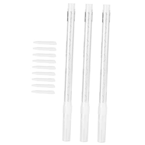 GARVALON Praktischer Robuster 3er-pack Augenbrauenmarker Radiergummi Make-up-entferner-stift Leicht Zu Tragen Für Gelegenheiten von GARVALON