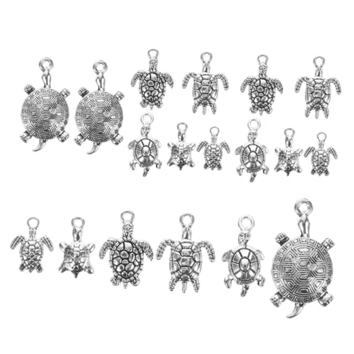 GARVALON 90 Stück Meeresschildkröten-anhänger: Diy-schmuckanhänger, Baumelnde Charm-dekoration – Meerestier-anhänger Aus Metalllegierung Zum Basteln Und Verschenken von GARVALON