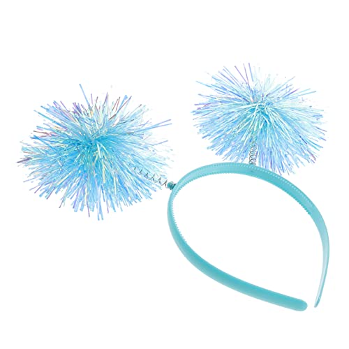 GARVALON Bopper-stirnband Pom-pom-stirnband Kugel- Für Damen Antennen-haarband Geburtstags-accessoire Party-kopfbedeckung von GARVALON