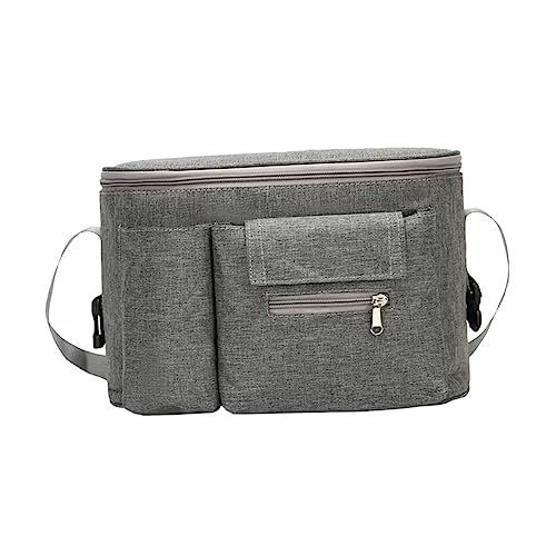 GARVALON Wasserdichter Wickeltasche Für Kinderwagen Multifunktionale Mama-Tasche Mit Mehreren Fächern Für Fläschchen Windeln Und Mehr Für Unterwegs Alltag von GARVALON