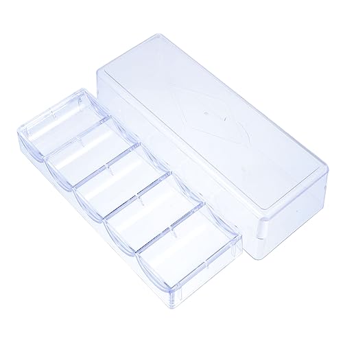 GARVALON Mahjong Chips Organizer Mit Container Für Chips Praktische Aufbewahrungslösung Für Spiele Zubehör Und Kleinteile GARVALON Mahjong Chips Organizer Mit Container Für Chips Praktische Aufbewahrungslösung Für Spiele Zubehör Und Kleinteile von GARVALON