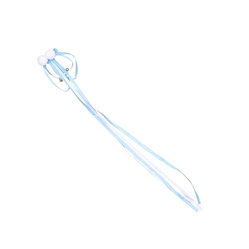 GARVALON Quasten Haarnadel Für Mädchen Traditioneller Chinesischer Haarschmuck Haarspange Für Hanfu Himmelblau Kinder Cosplay Accessoire Geeignet Für Hochzeiten Partys Und Alltag von GARVALON