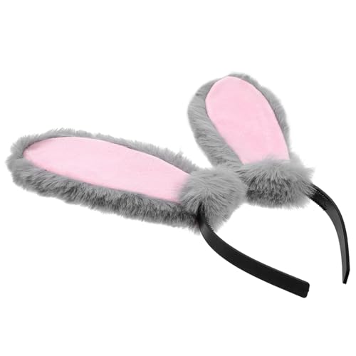 GARVALON Bunny Cosplay Haarreif Mit Niedlichen Hasenohren Für Ostern Perfektes Kostümzubehör Für Partys Und Festivals Aus Weichem Langlebigem Material Für Erwachsene Und Geeignet von GARVALON