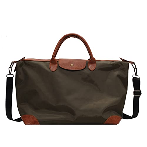 GARWAR Sporttasche für Damen, lässig, Sport-Einkaufstasche, Damen-Umhängetasche, große Reisetasche, Schultertasche, Tragetasche, Damen-Fitnessstudio, große Tasche (Farbe: Grün) von GARWAR