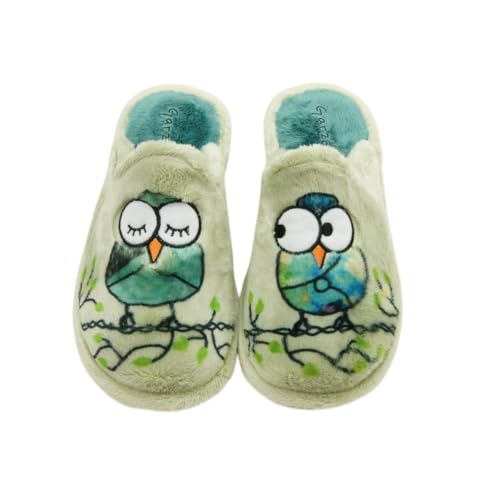 Garzon - Hausschuhe für Damen, beige, 38 EU von GARZON