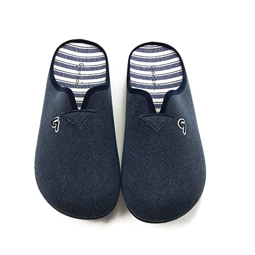 Garzon Hausschuhe für: Herren, Blau - Jeans - Größe: 46 EU von GARZON
