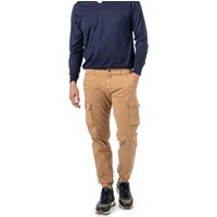 GAS Herren Cargohose beige Baumwolle von GAS