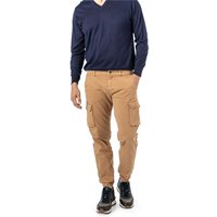 GAS Herren Cargohose beige Baumwolle von GAS