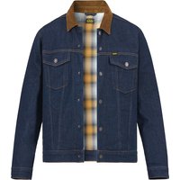 GAS Herren Jeansjacke blau Baumwolle unifarben von GAS
