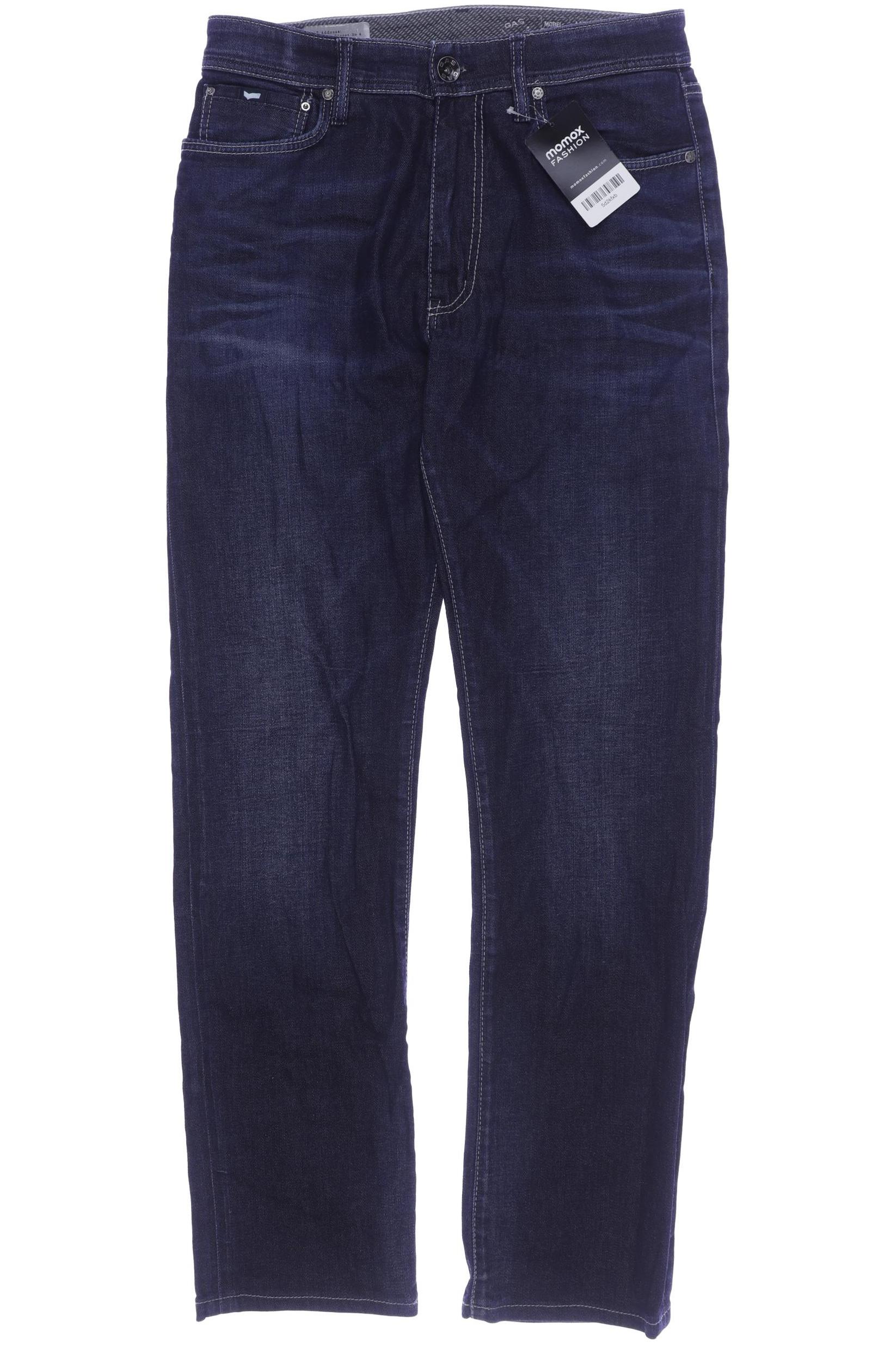 GAS Herren Jeans, marineblau von GAS