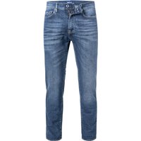 GAS Herren Jeans blau Baumwoll-Stretch von GAS