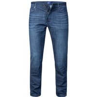 GAS Herren Jeans blau Baumwoll-Stretch von GAS