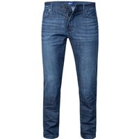 GAS Herren Jeans blau Baumwoll-Stretch von GAS