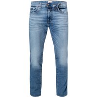 GAS Herren Jeans blau Baumwoll-Stretch von GAS