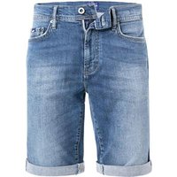 GAS Herren Jeansshorts blau Baumwoll-Stretch von GAS