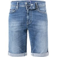 GAS Herren Jeansshorts blau Baumwoll-Stretch von GAS