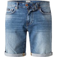 GAS Herren Jeansshorts blau Baumwoll-Stretch von GAS