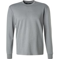 GAS Herren Longsleeve Grau Baumwolle von GAS