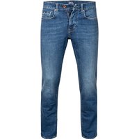 GAS Herren Jeans blau Baumwoll-Stretch Slim Fit von GAS