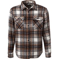 GAS Herren Overshirt braun kariert von GAS
