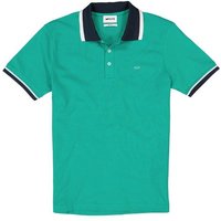 GAS Herren Polo-Shirt grün Slim Fit von GAS