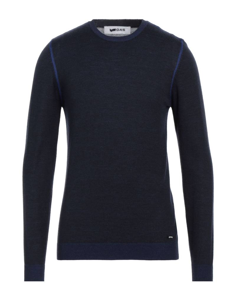 GAS Pullover Herren Nachtblau von GAS