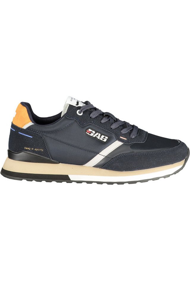GAS Sneaker Moderner Herren Sportschuh in Blau mit von GAS