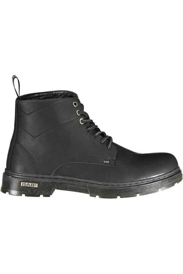 GAS Stiefelette Schwarze Herren-Schnürstiefel mit herausnehmbarer von GAS