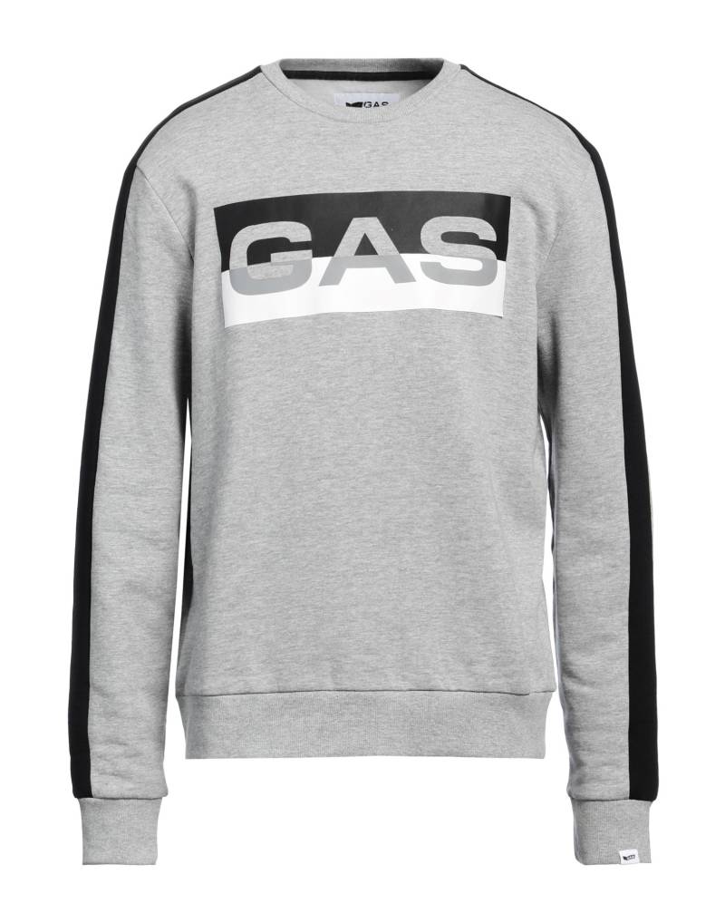 GAS Sweatshirt Herren Hellgrau von GAS