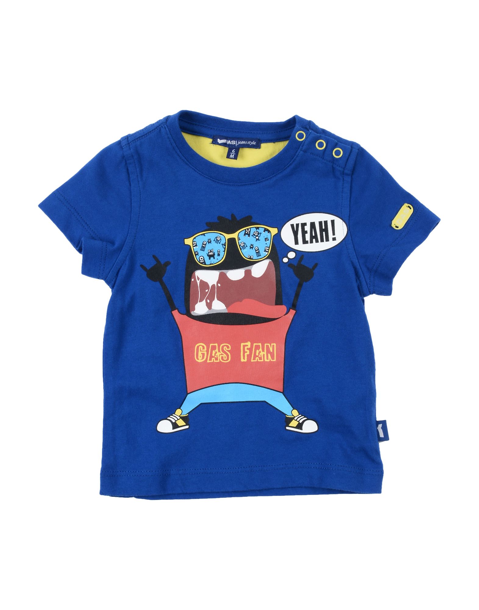 GAS T-shirts Kinder Blau von GAS