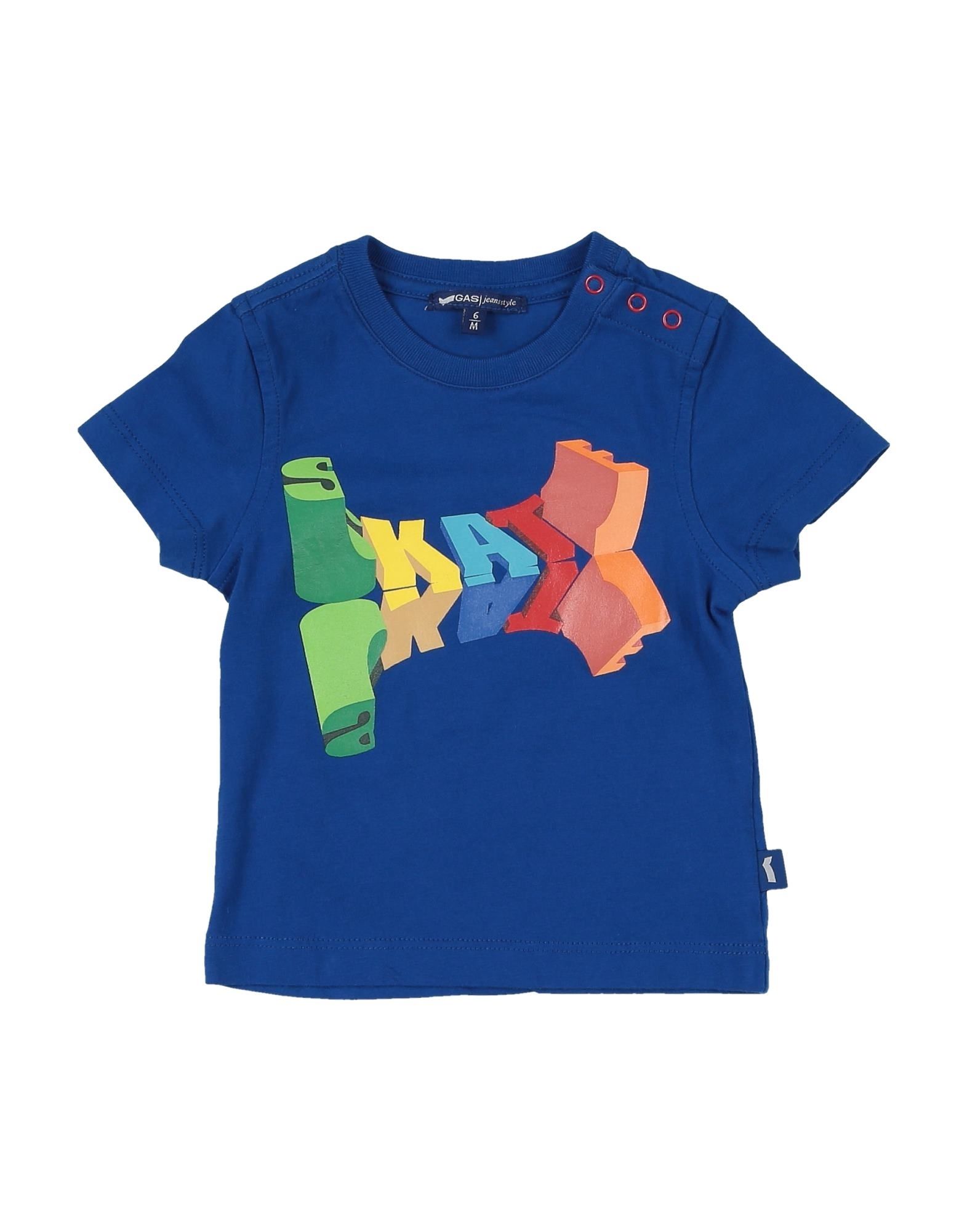 GAS T-shirts Kinder Blau von GAS