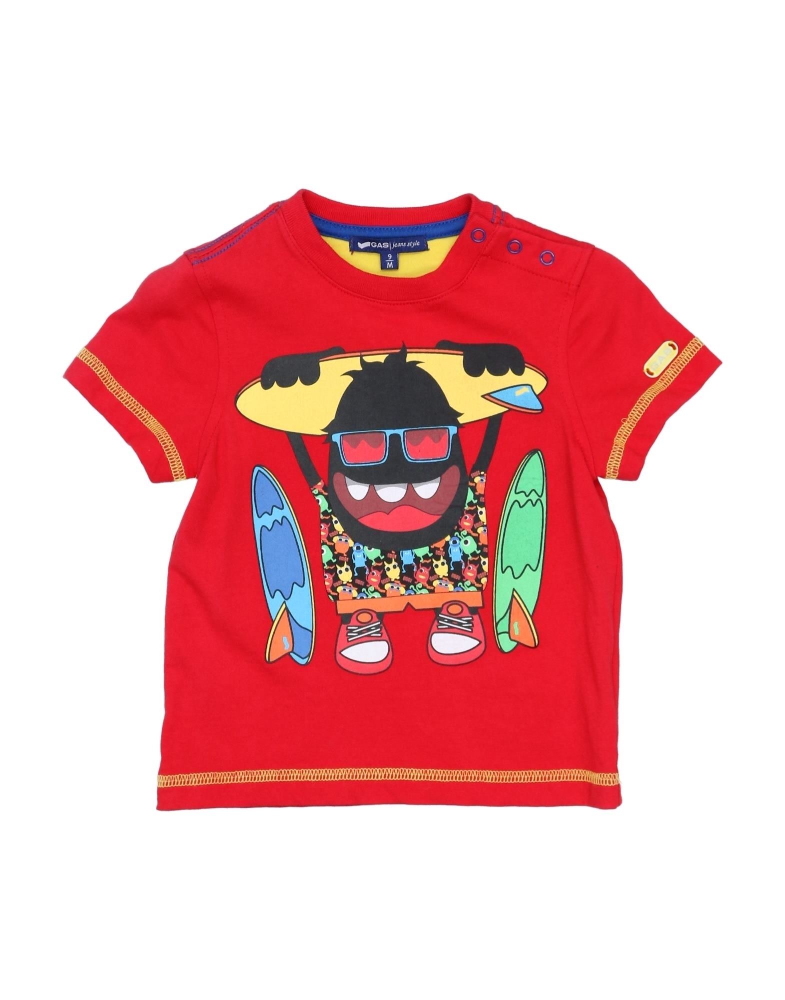 GAS T-shirts Kinder Rot von GAS