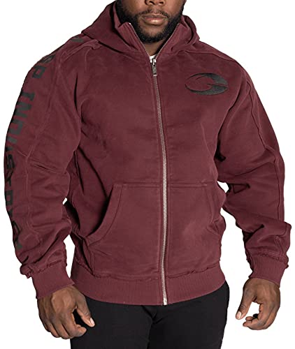 GASP Pro Hood Maroon Kapuzenpullover (L, l) von GASP