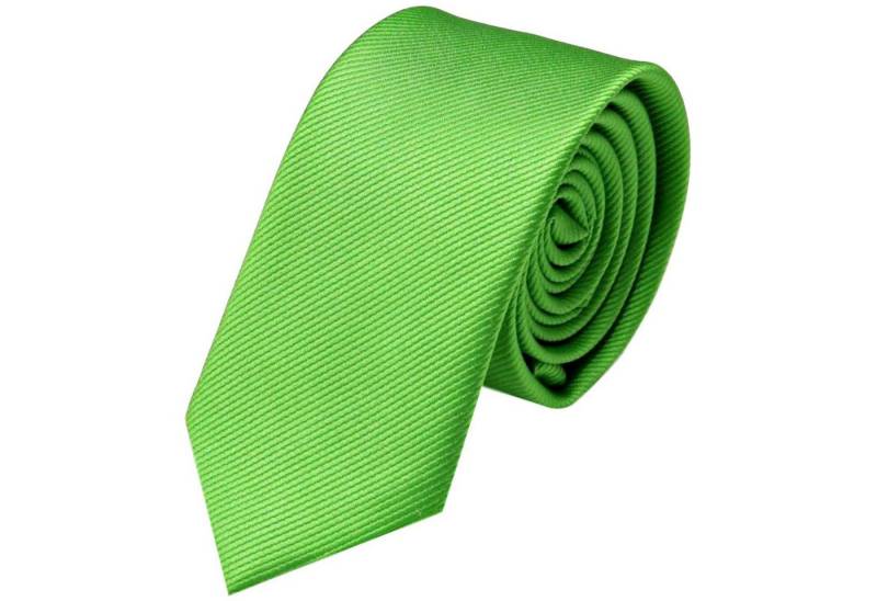 GASSANI Krawatte Schmale Männer Slim-Fit Gestreifte Uni Rips Rippen Herren-Krawatte (1-St., Feine Streifen, Businesskrawatte) Männer-Schlips, Seide-Touch, moderne 6cm oder 8cm Ripskrawatte von GASSANI