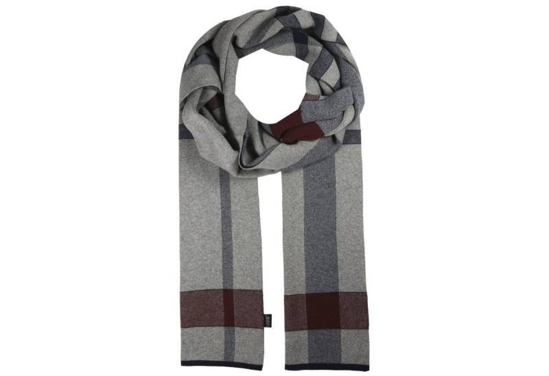 GASSANI Schal Herren-Schal mit Kaschmir Wollschal Winter Kariert, (Winterschal Geschenk für Männer Wolle Warm Weich & Kuschelig, Kratzfrei, 1-St. Anzug-Schal, ohne Fransen, inkl. Rucksack Geschenkverpackung), Halstuch Wärmend, Schotten-Karo Tartan Muster Vintage Retro von GASSANI