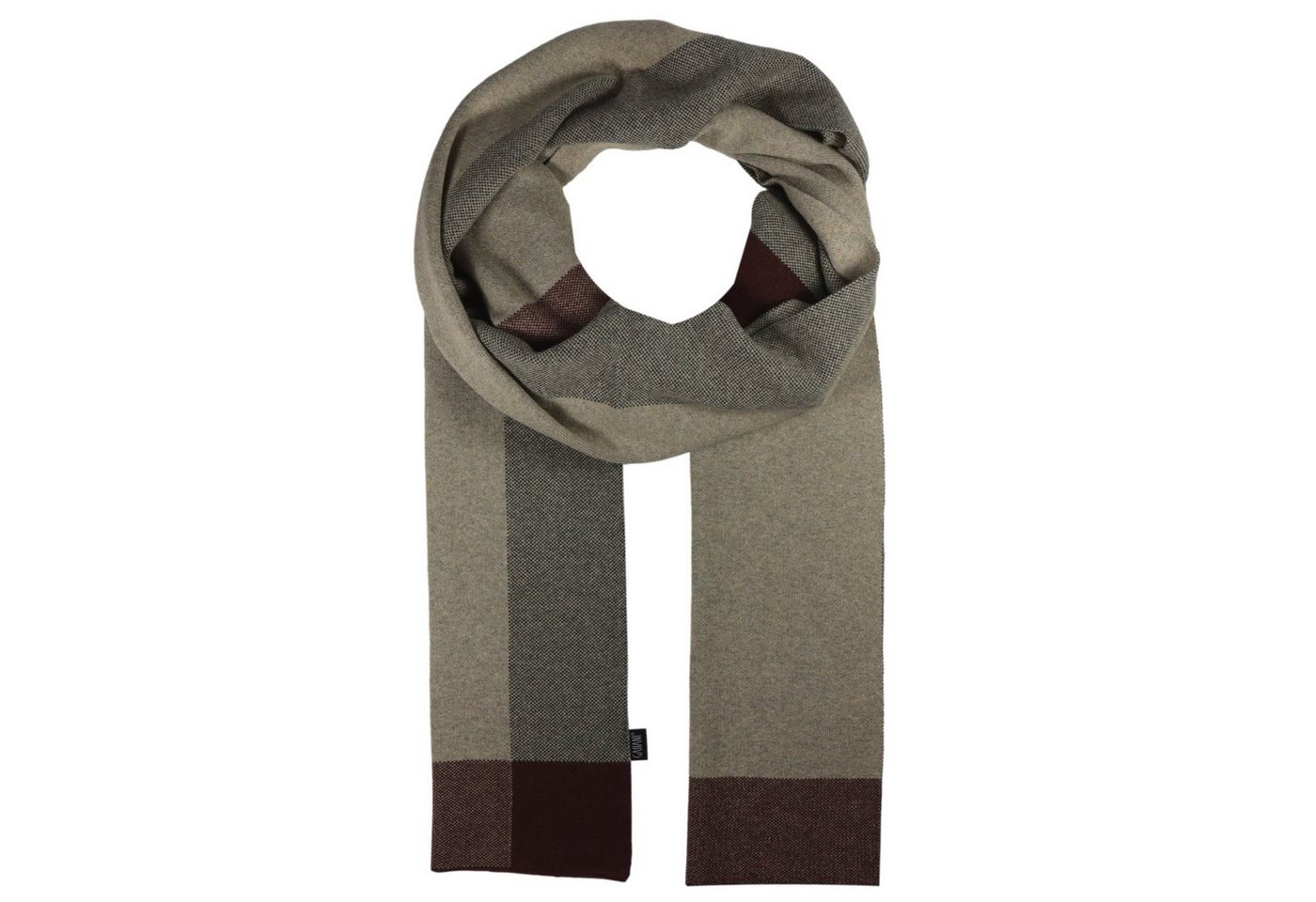 GASSANI Schal Herren-Schal mit Kaschmir Wollschal Winter Kariert, (Winterschal Geschenk für Männer Wolle Warm Weich & Kuschelig, Kratzfrei, 1-St. Anzug-Schal, ohne Fransen, inkl. Rucksack Geschenkverpackung), Halstuch Wärmend, Schotten-Karo Tartan Muster Vintage Retro von GASSANI