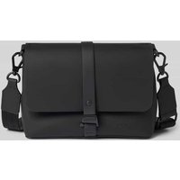 GASTON LUGA Handtasche mit Label-Detail Modell 'SPLÄSH CROSSBODY' in Black, Größe 1 von GASTON LUGA