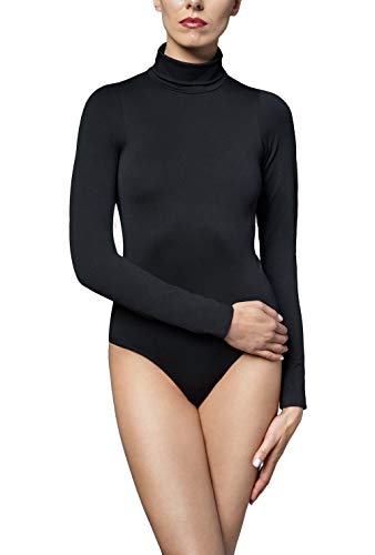 Gatta Damen Nahtloser langarm BODY GOLF Schwarz 1 | 2 | 3 Pack (1, L) von GATTA BODY GOLF