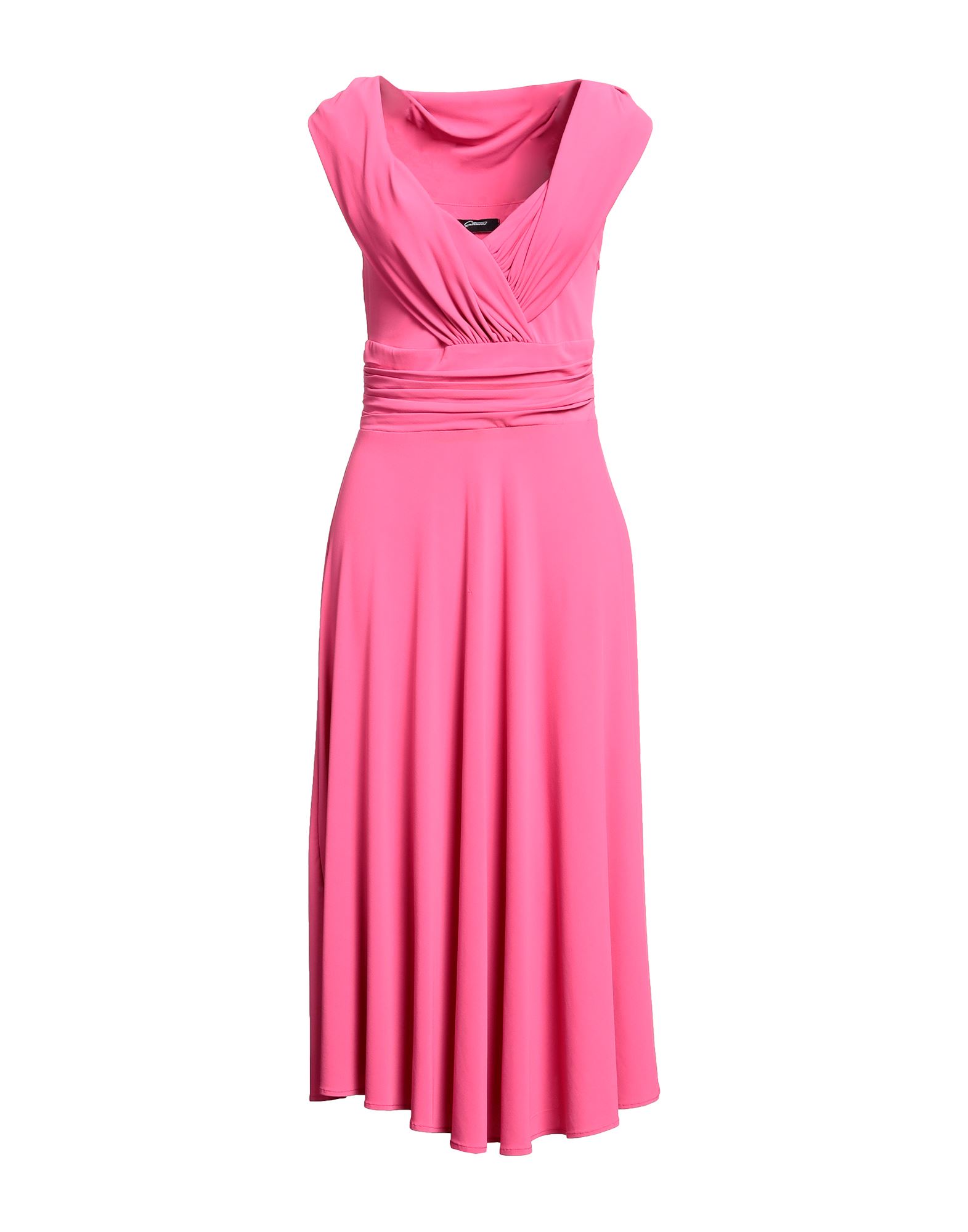 GATTINONI Midi-kleid Damen Fuchsia von GATTINONI