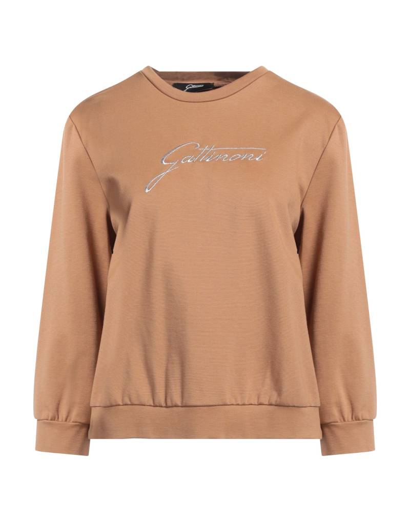 GATTINONI Sweatshirt Damen Kamel von GATTINONI