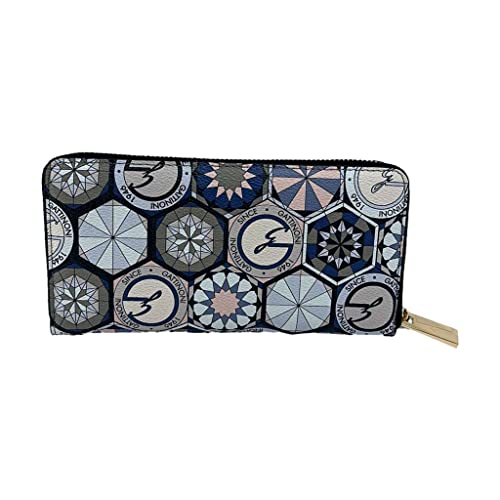 Gattinoni Teo. Eyelets L Zip Wallet PVC New T Damen Blau UNI Europäische Größe: One Size, blau von GATTINONI