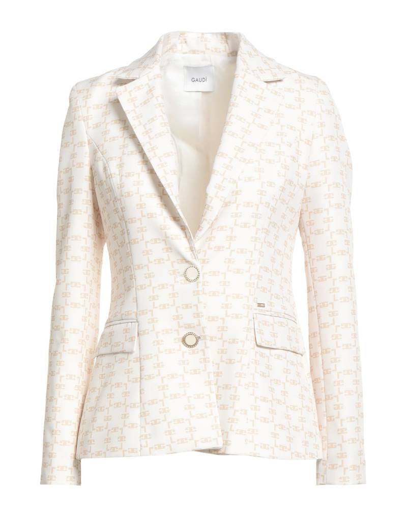 GAUDÌ Blazer Damen Cremeweiß von GAUDÌ