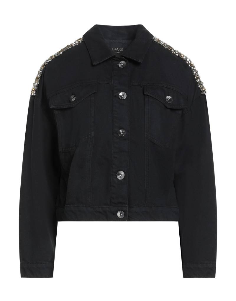 GAUDÌ Jeansjacke/-mantel Damen Schwarz von GAUDÌ