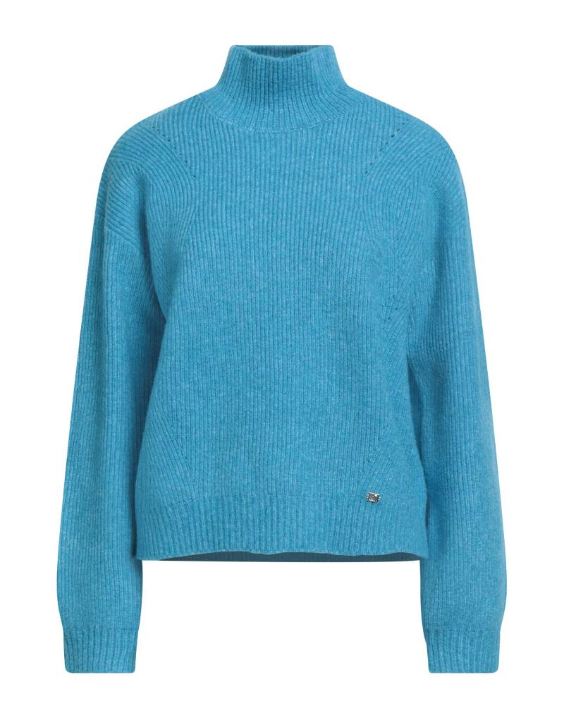 GAUDÌ Rollkragenpullover Damen Azurblau von GAUDÌ
