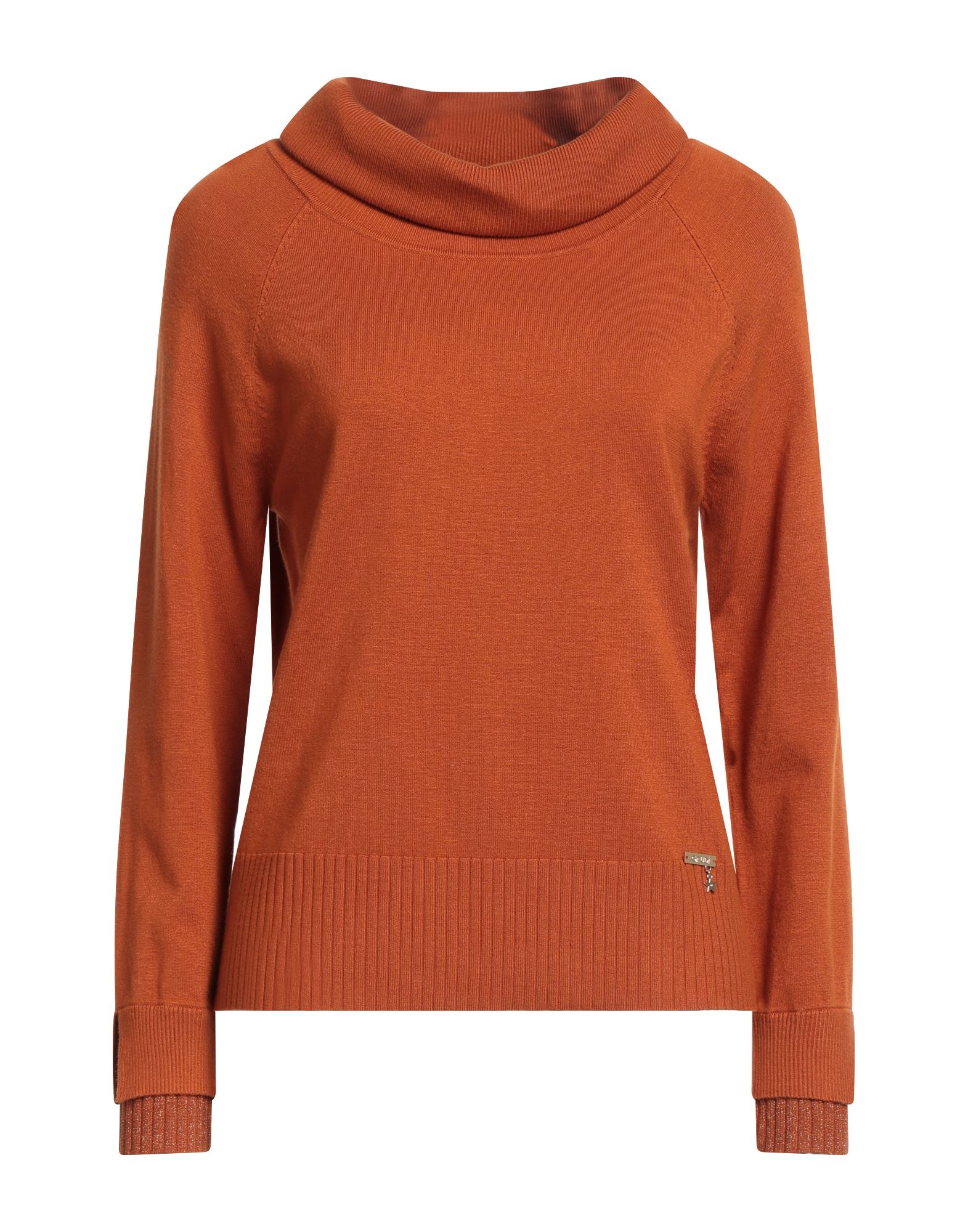 GAUDÌ Rollkragenpullover Damen Rostrot von GAUDÌ