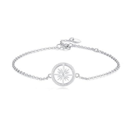 GAVU Damen Armband 925 Silber mit praktischem Kompass von GAVU