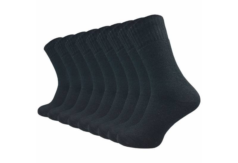 GAWILO Freizeitsocken für Herren - warme Socken für Jäger - Armysocken uni & mit Jagdmotiv (9 Paar) mit gepolsterter Frotteesohle, verfügbar in grün, grau & schwarz von GAWILO