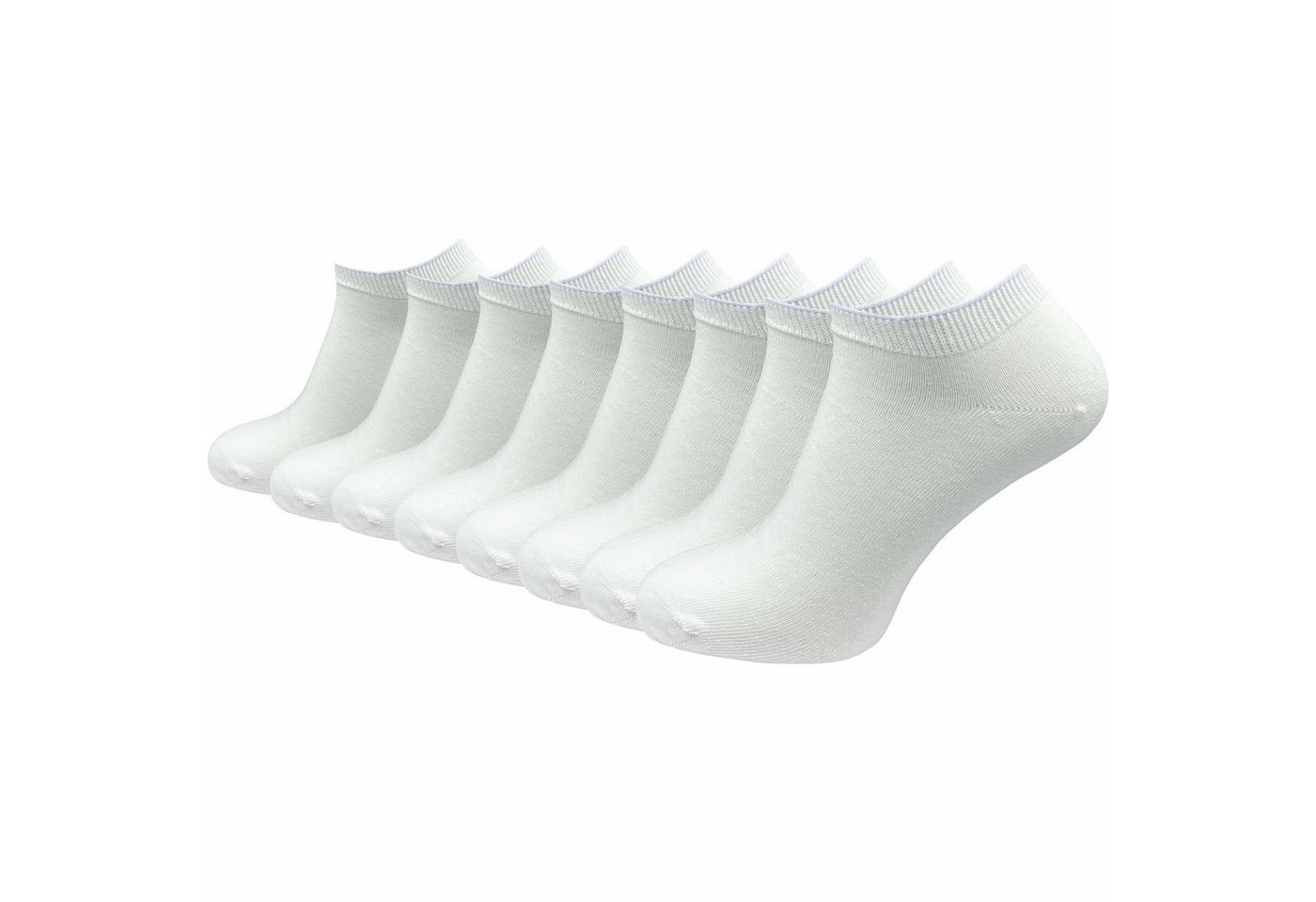 GAWILO Sneakersocken Natur" für Damen & Herren aus 100% Baumwolle u.a. in grau & blau (8 Paar) angenehmer, enganliegender Sitz - bitte eine Nummer größer bestellen" von GAWILO