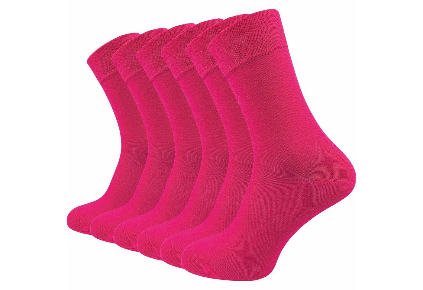 GAWILO Socken für Damen & Herren - Premium Komfortbund ohne drückende Naht (6 Paar) schwarz, grau & blau - aus hochwertiger, doppelt gekämmter Baumwolle von GAWILO