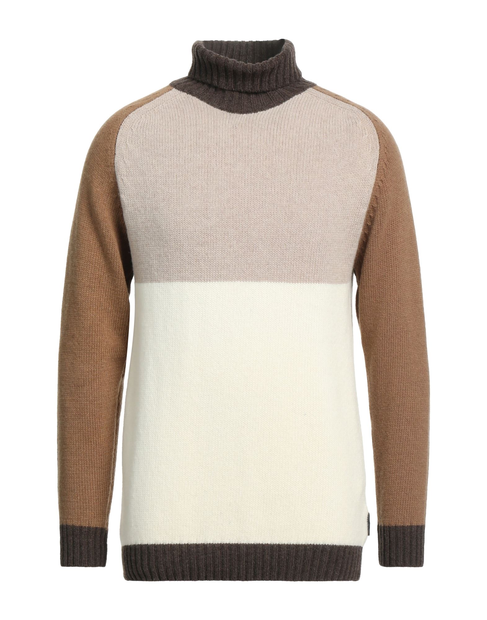 GAZZARRINI Rollkragenpullover Herren Beige von GAZZARRINI